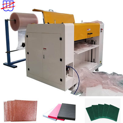 Fully Automatic PLC Control Cross Cutter for PE EPE EVA Foam Roll Sheet Cutting and Slitting