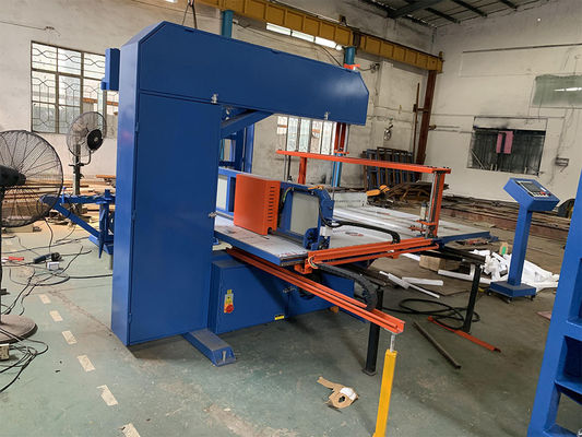 Automatic Green Scouring Pad Sponge Vertical Blade Saw Machine for Volume Production