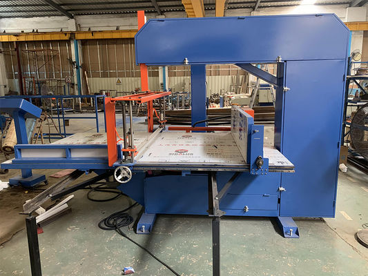 Automatic Green Scouring Pad Sponge Vertical Blade Saw Machine for Volume Production
