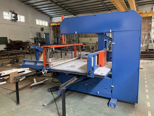 Automatic Green Scouring Pad Sponge Vertical Blade Saw Machine for Volume Production