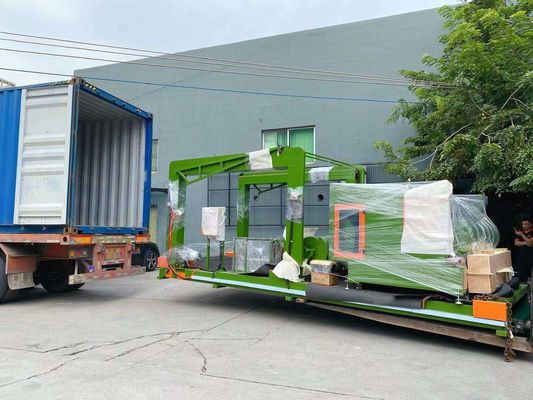900 mm Automatic EPE EVA XPE CR EPDM Polyethylene Foam Rubber Splitting Machine 4 kW