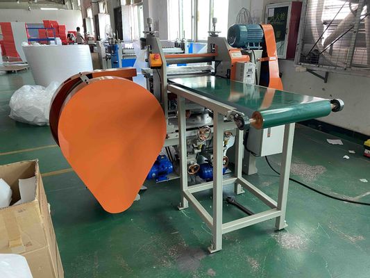 900 mm Automatic EPE EVA CR EPDM Polyethylene Foam Batts Insulation Cotton Slicering Machine