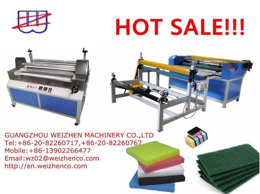 Professional Kitchen Sponge Foam Scouring Pad Making Machine