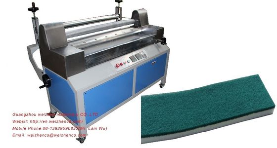 1100mm Hot Melt Gluing Machine for Scouring Pad PE Foam and Plastic Packaging Material